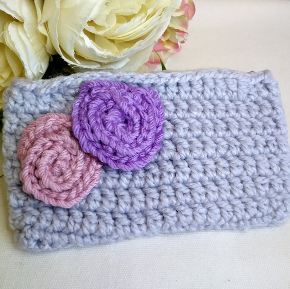 Amigurumi cosmetic bag crochet coin bag coin purse - Picture 3 of 5